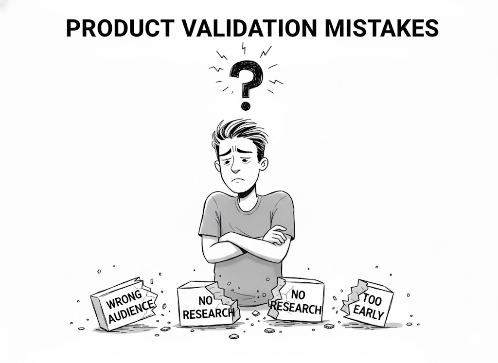 Common Pitfalls When Validating Product Ideas